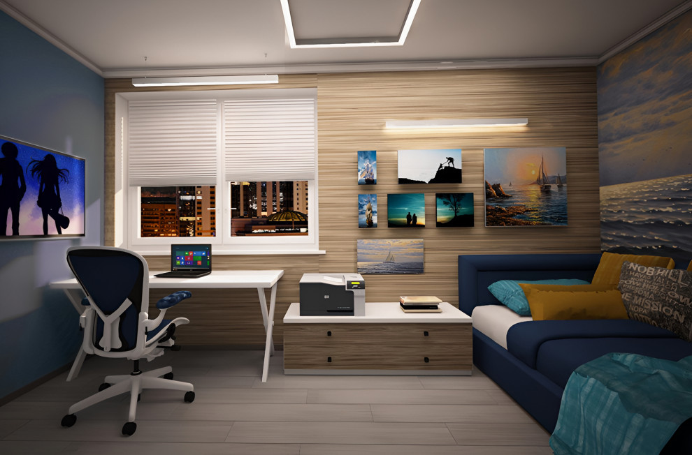 Обложка проекта: Комната для сына друзей