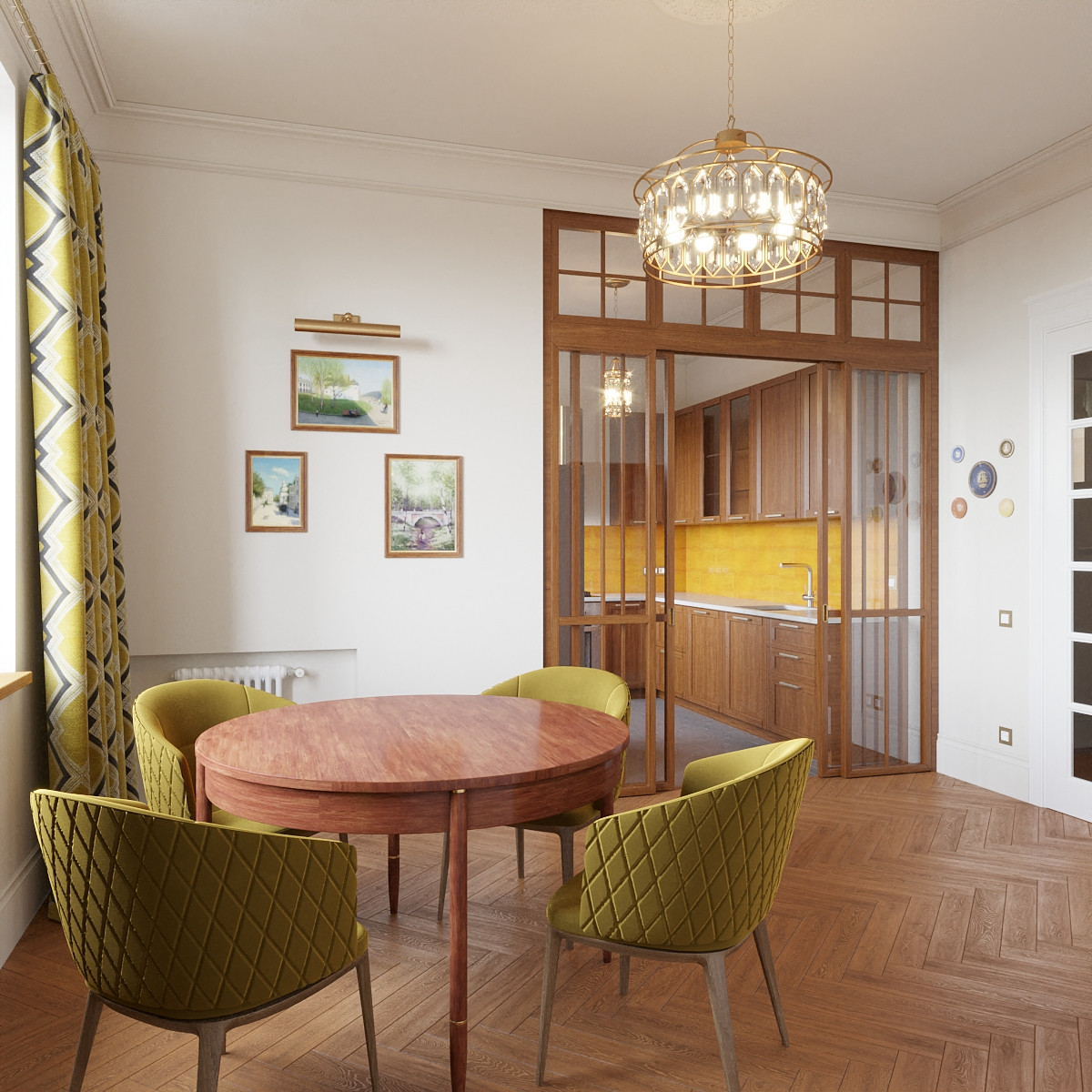 Обложка проекта: Сталинка. 92 кв.м.