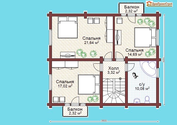 Проект дома № 17