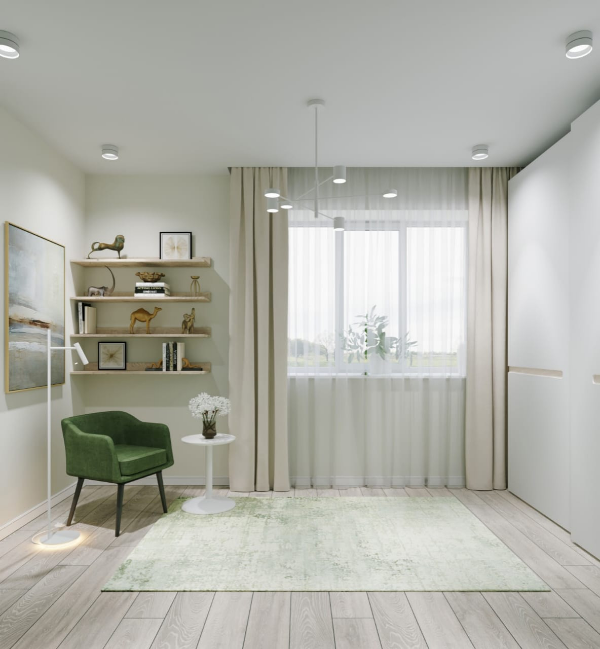 Дизайн проект коттеджа в Михайловке "Майский сон"