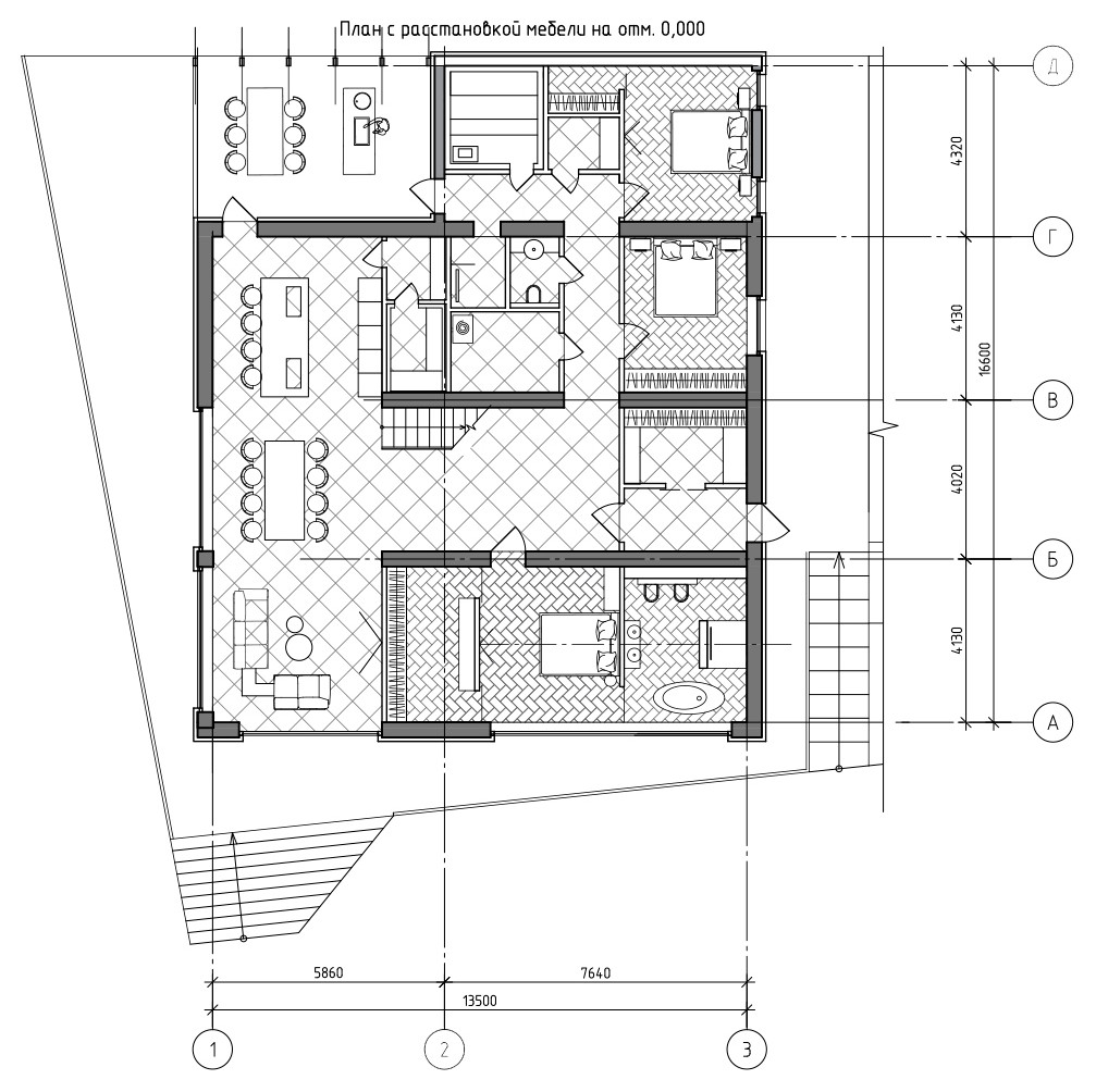 ПРОЕКТ ИНДИВИДУАЛЬНОГО ЖИЛОГО ДОМА «LIEBE INDIRECT» 2.0