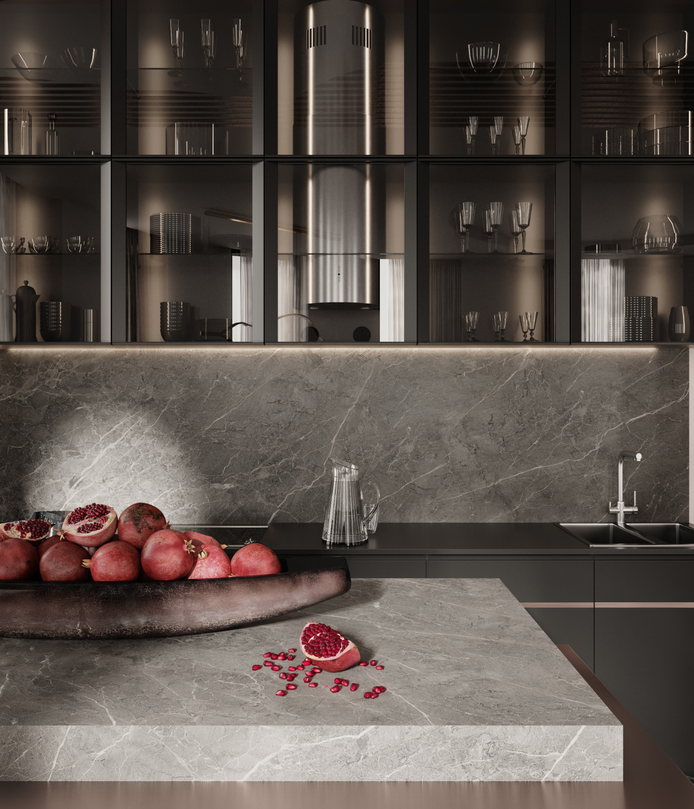 Интерьер квартиры 150 кв. м в ЖК «Плотничный» в Нижнем Новгороде