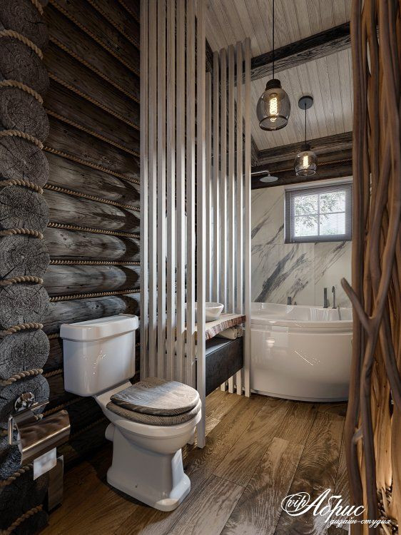 Разработка интерьера под ключ в деревянном доме (д.Красновский бор)