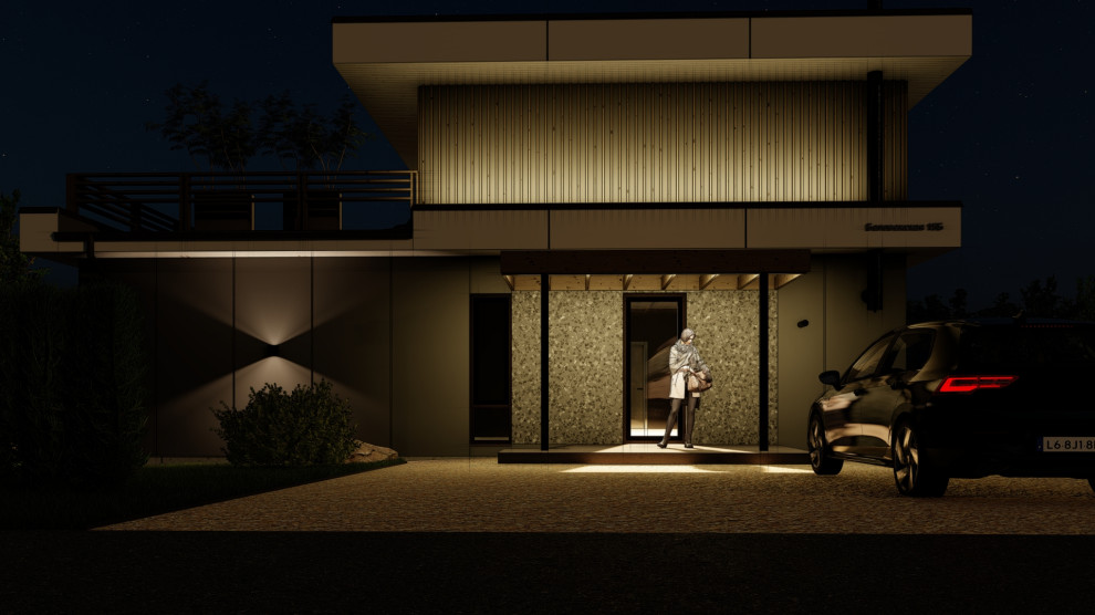 Реконструкция каркасного дома в г. Казань