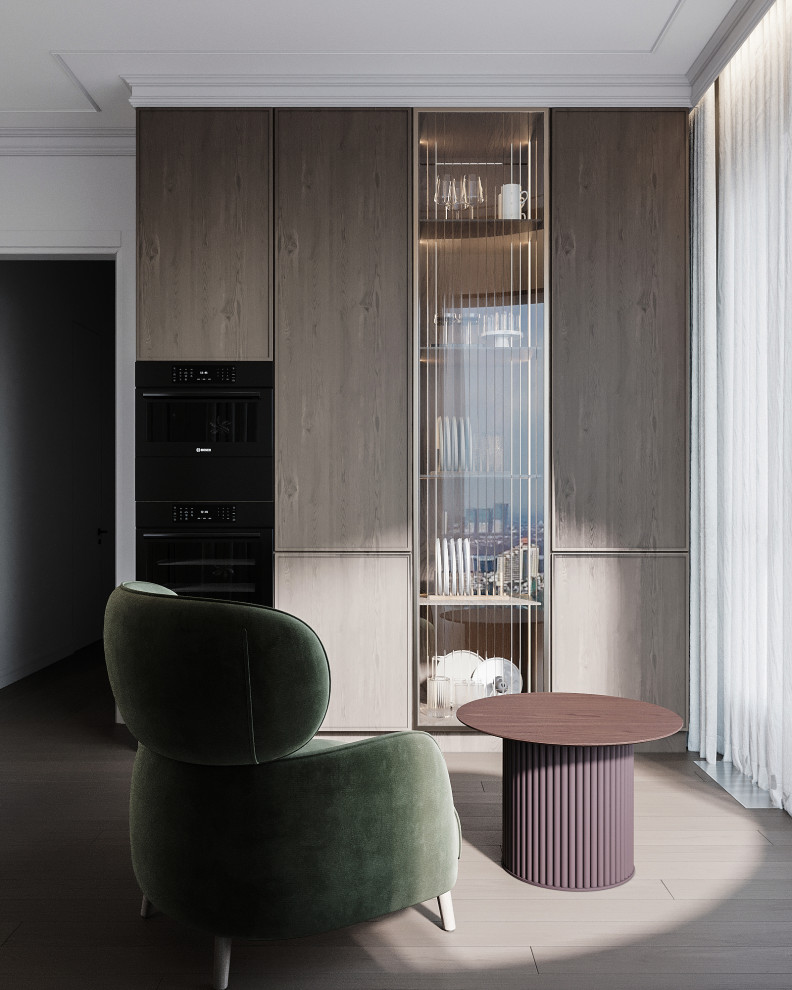 Дизайн проект в ЖК Павелецкая Сити 3 комнаты