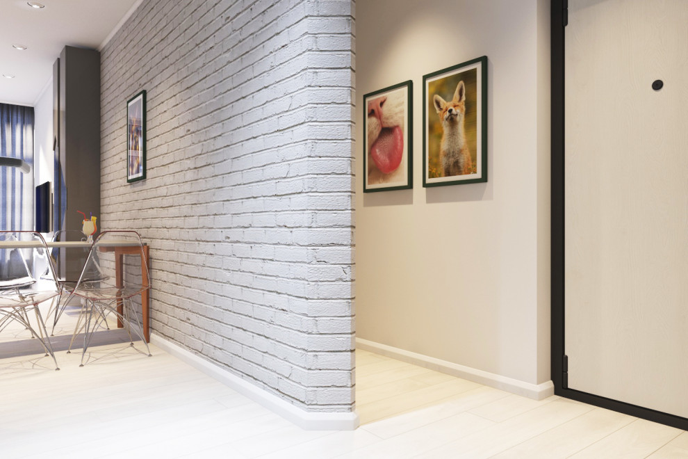 Дизайн интерьера однокомнатной квартиры для сдачи в аренду. Краснодар