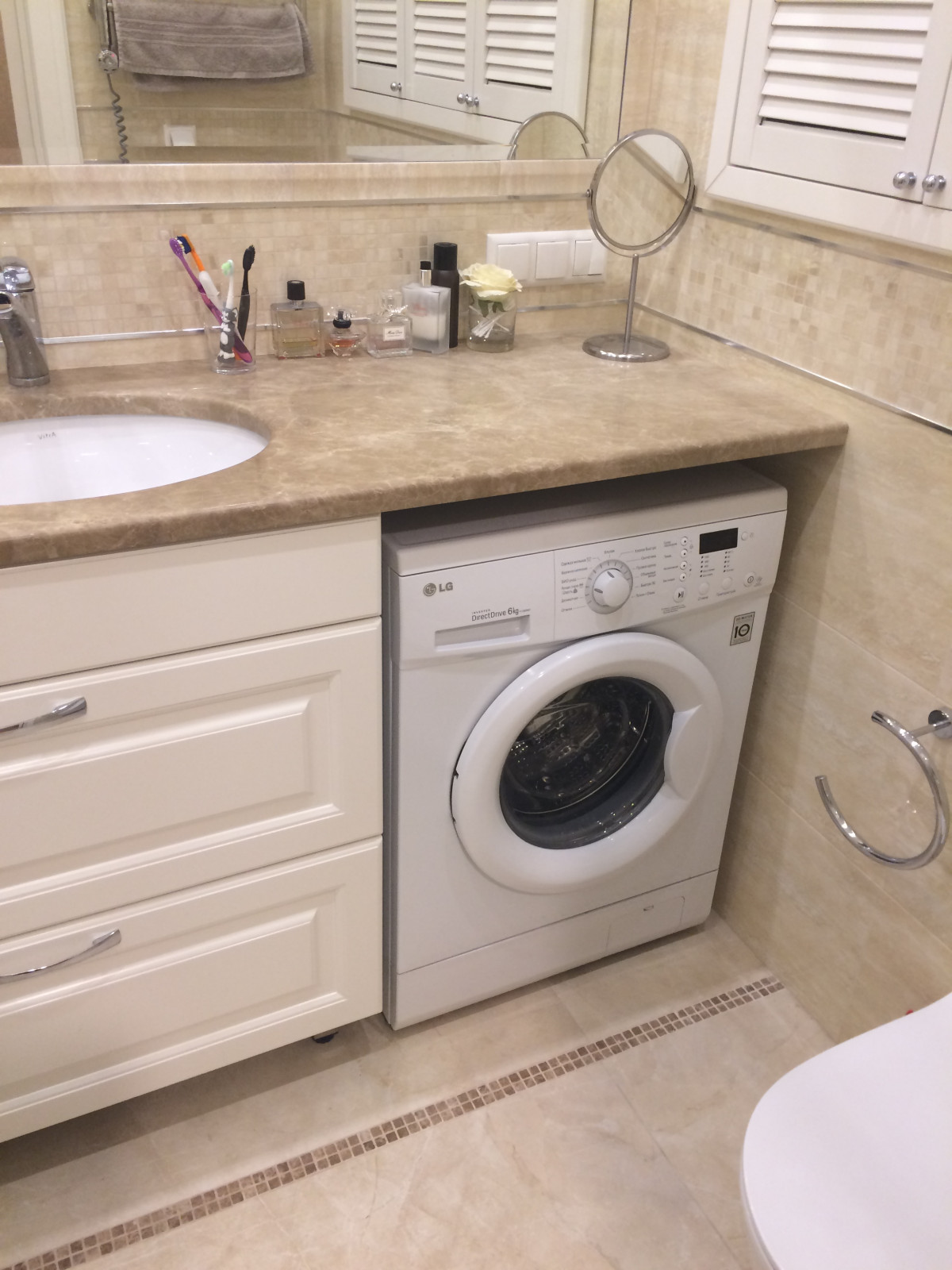 Обложка проекта: Ванная комната в стиле "Современная классика".