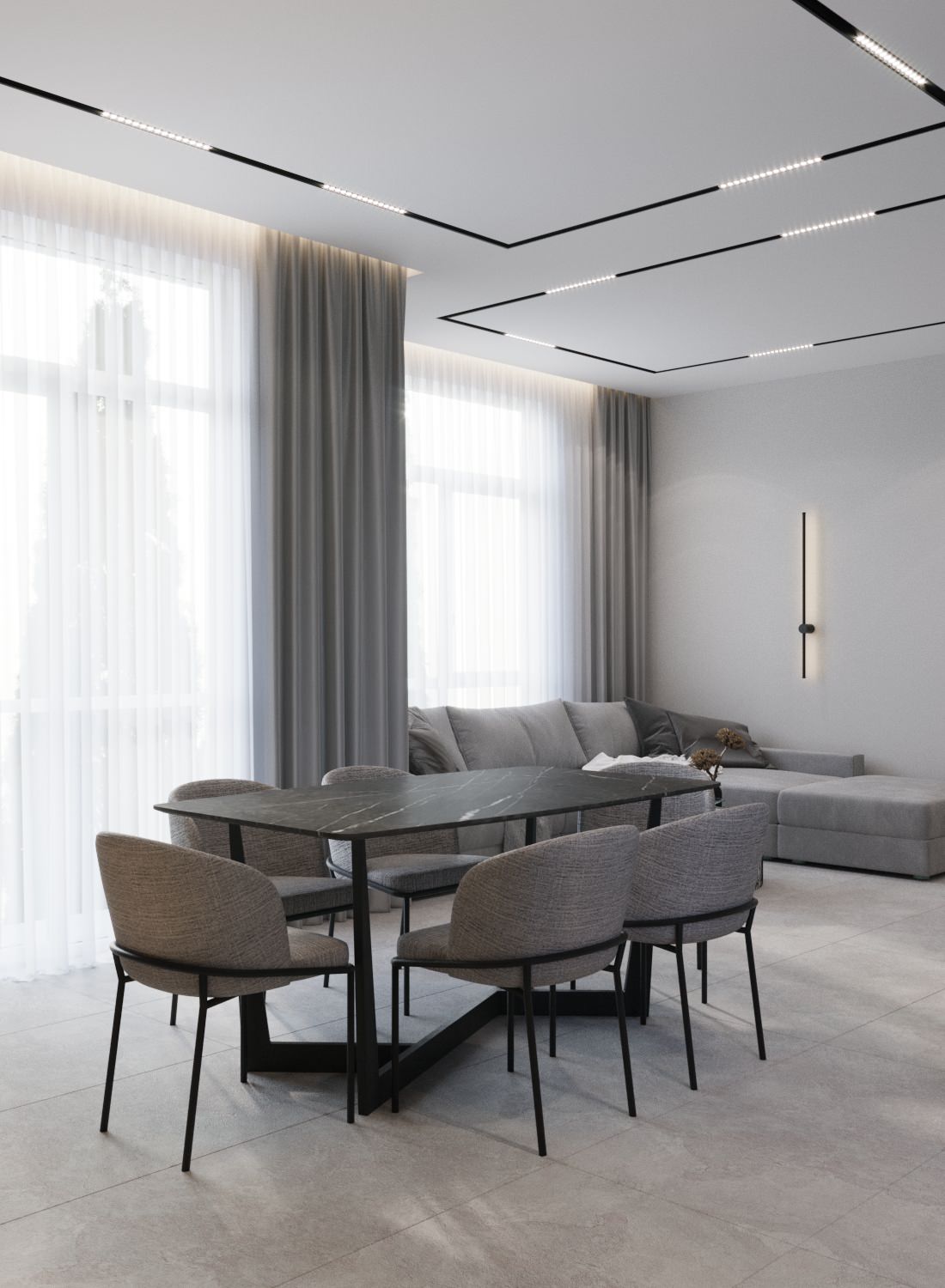 Квартира для семьи в Сочи (ЖК На Калужской)