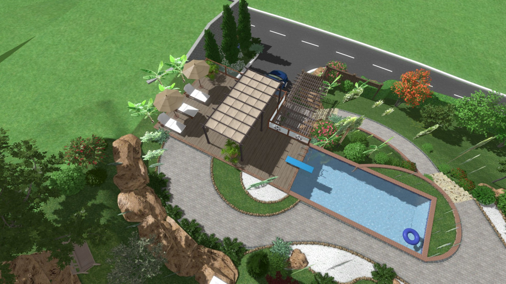 Приусадебный участок индивидуального жилого дома