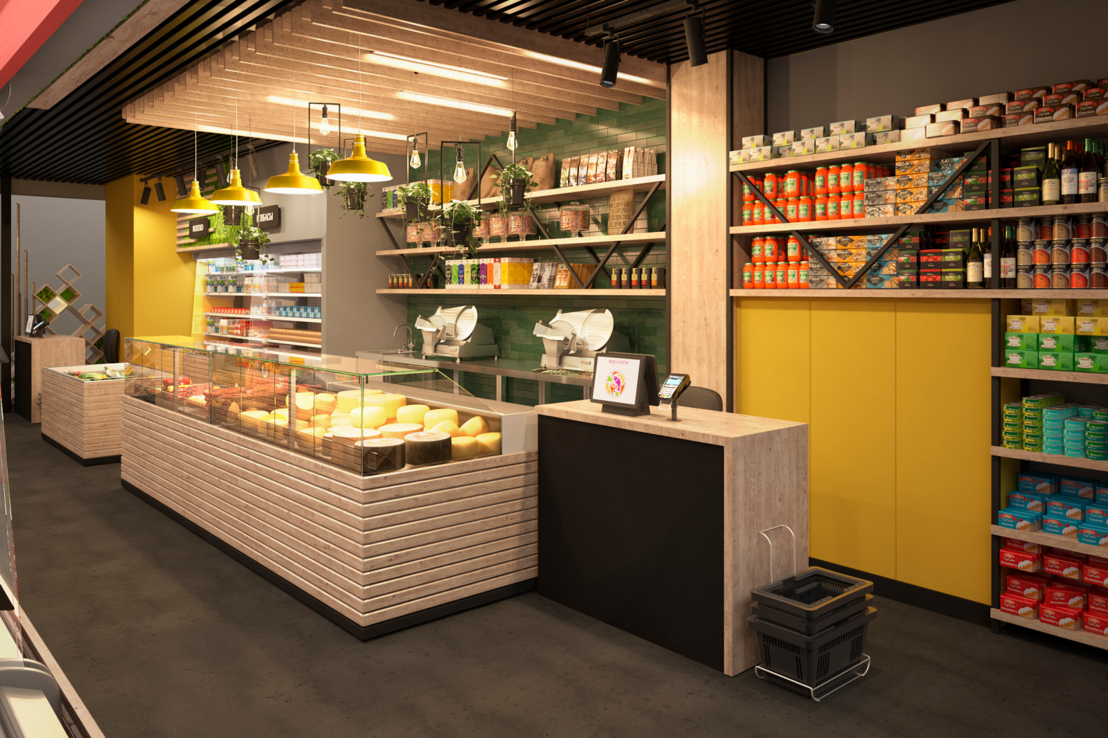 Обложка проекта: ФудСити. Продуктовый магазин