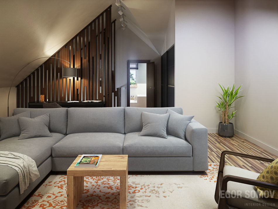 Интерьер в КП Сабурово Парк