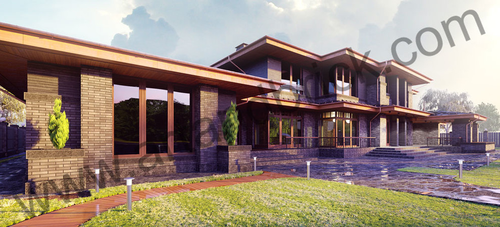 Обложка проекта: Современный дом в стиле Прерий (МО)