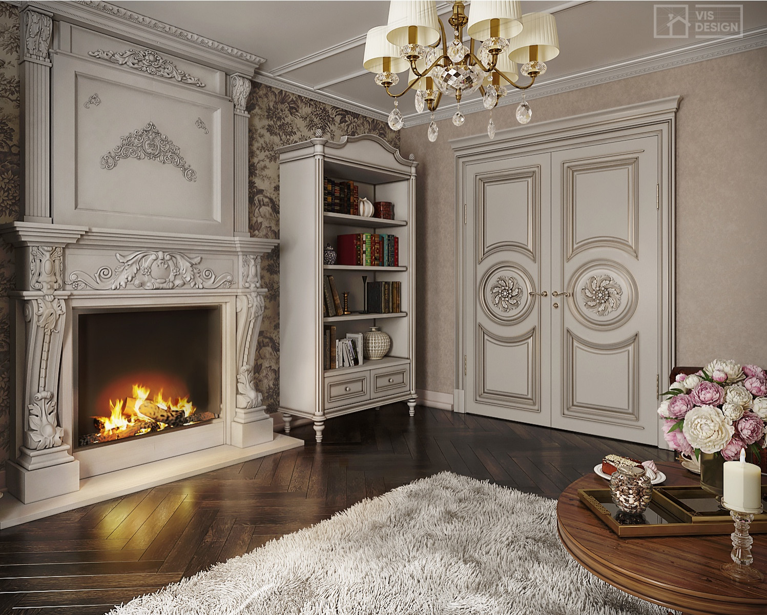 Классическая гостиная