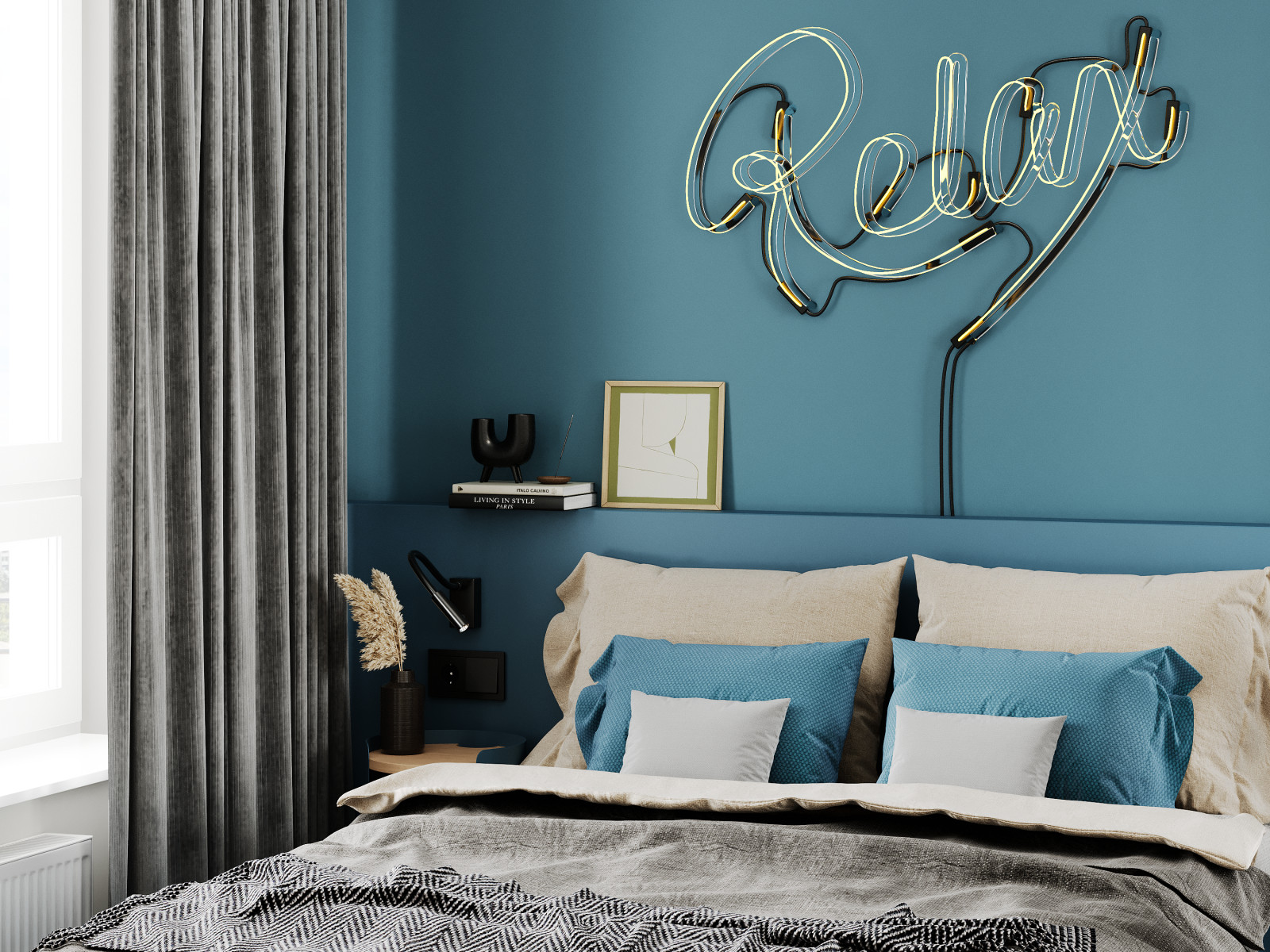 Обложка проекта: Дизайн-проект однокомнатной квартиры