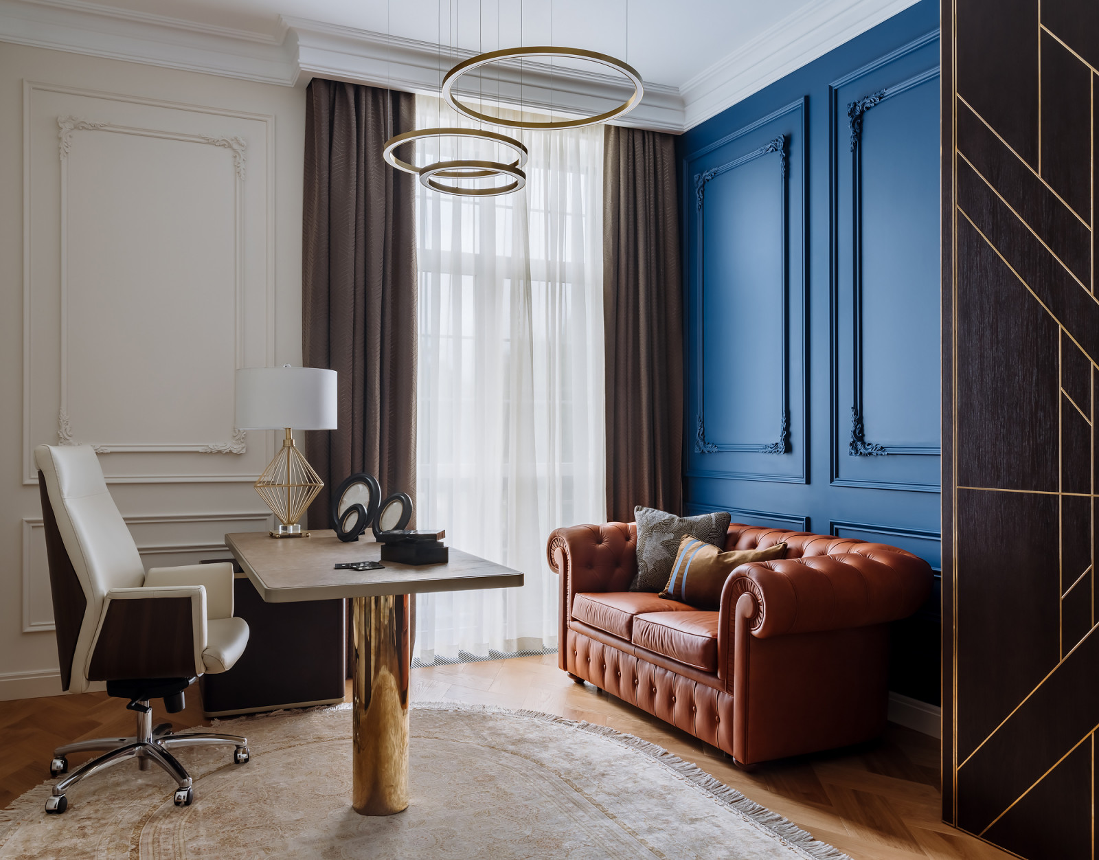 Стилизация квартиры в КП Довиль