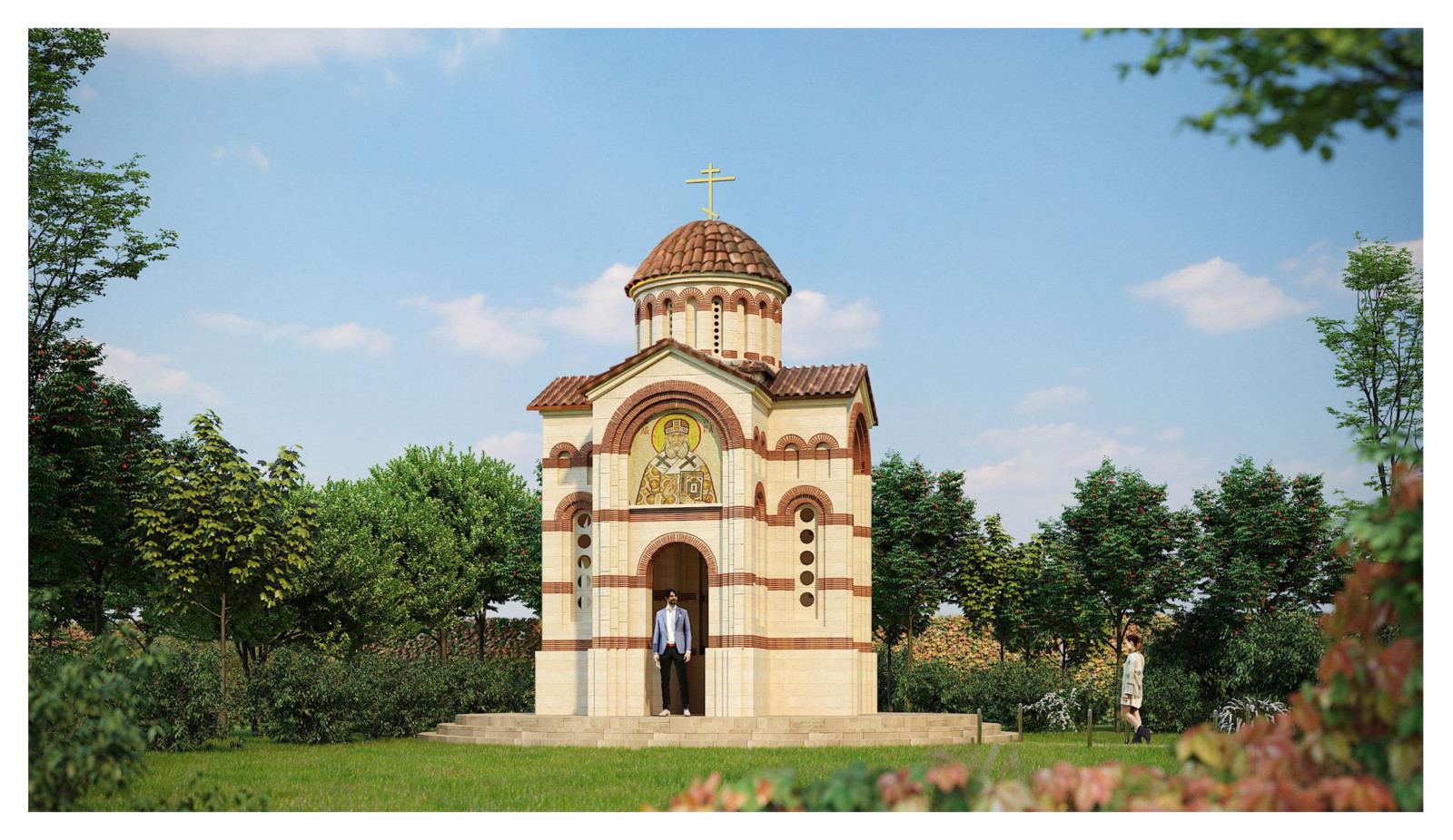 Обложка проекта: Часовня