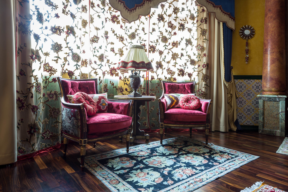 Домашний кинотеатр в восточном стиле