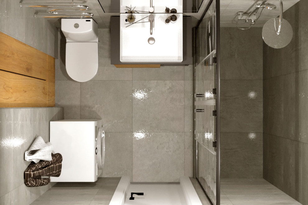 Дизайн-проект ванной комнаты