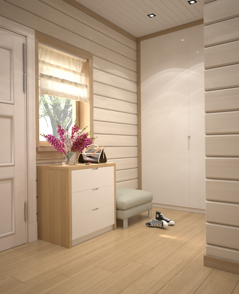 Загородный дом из клееного бруса