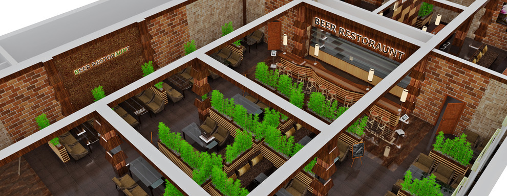 Проект лаунж бара вариант 2