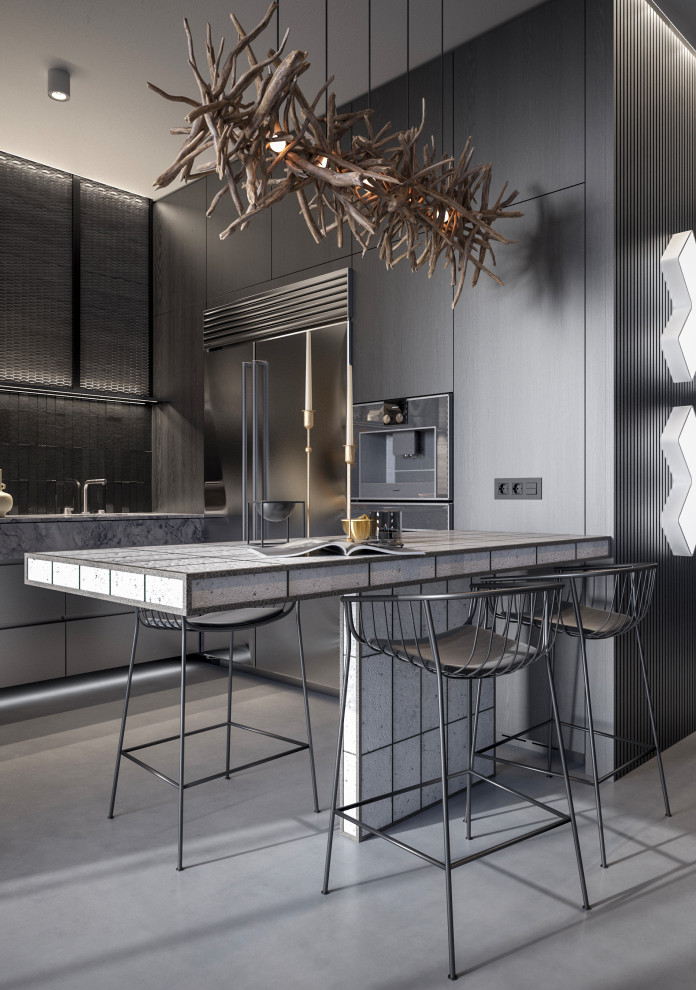 Современные апартаменты для холостяка