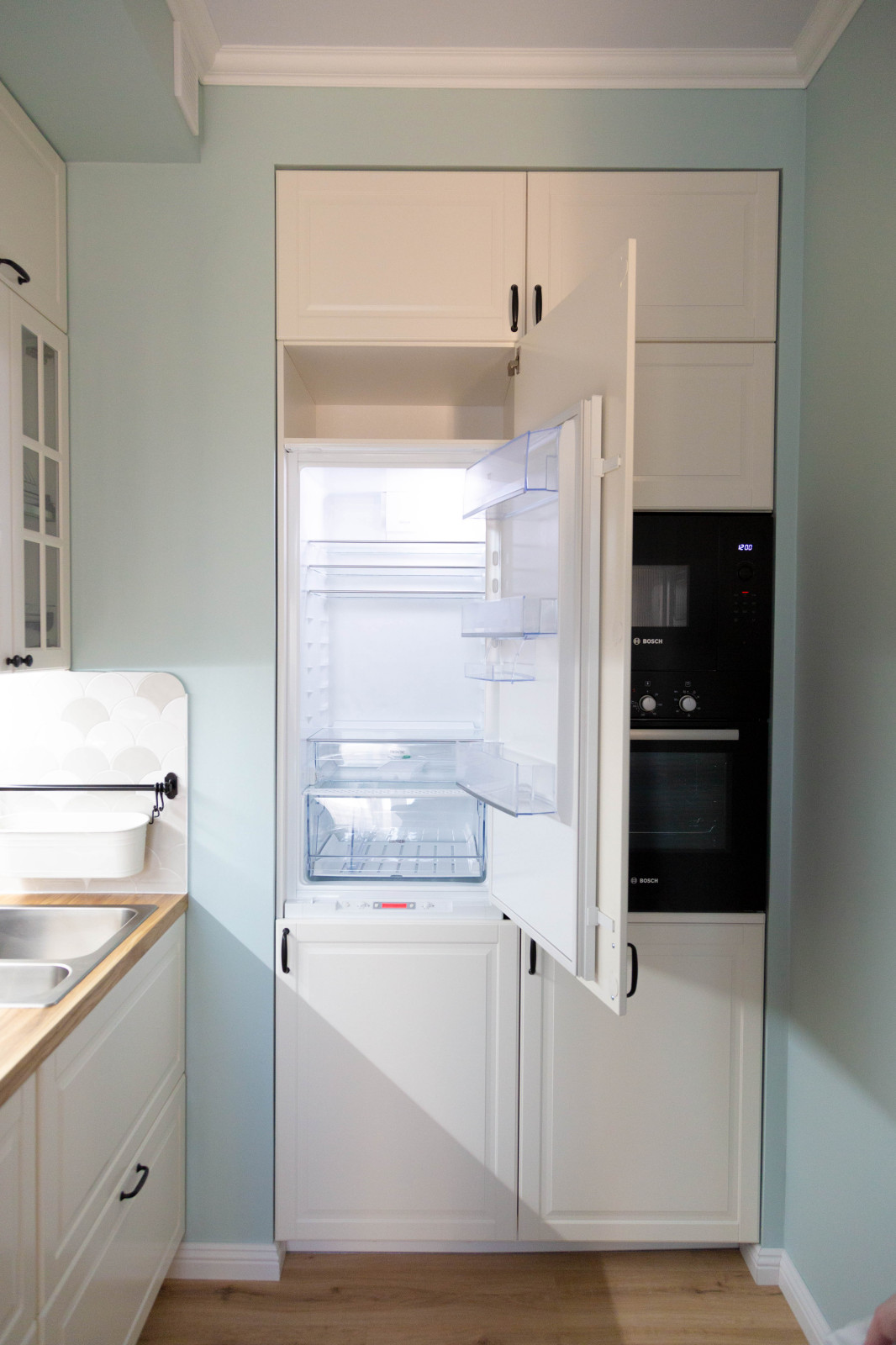 Высокие пеналы кухни