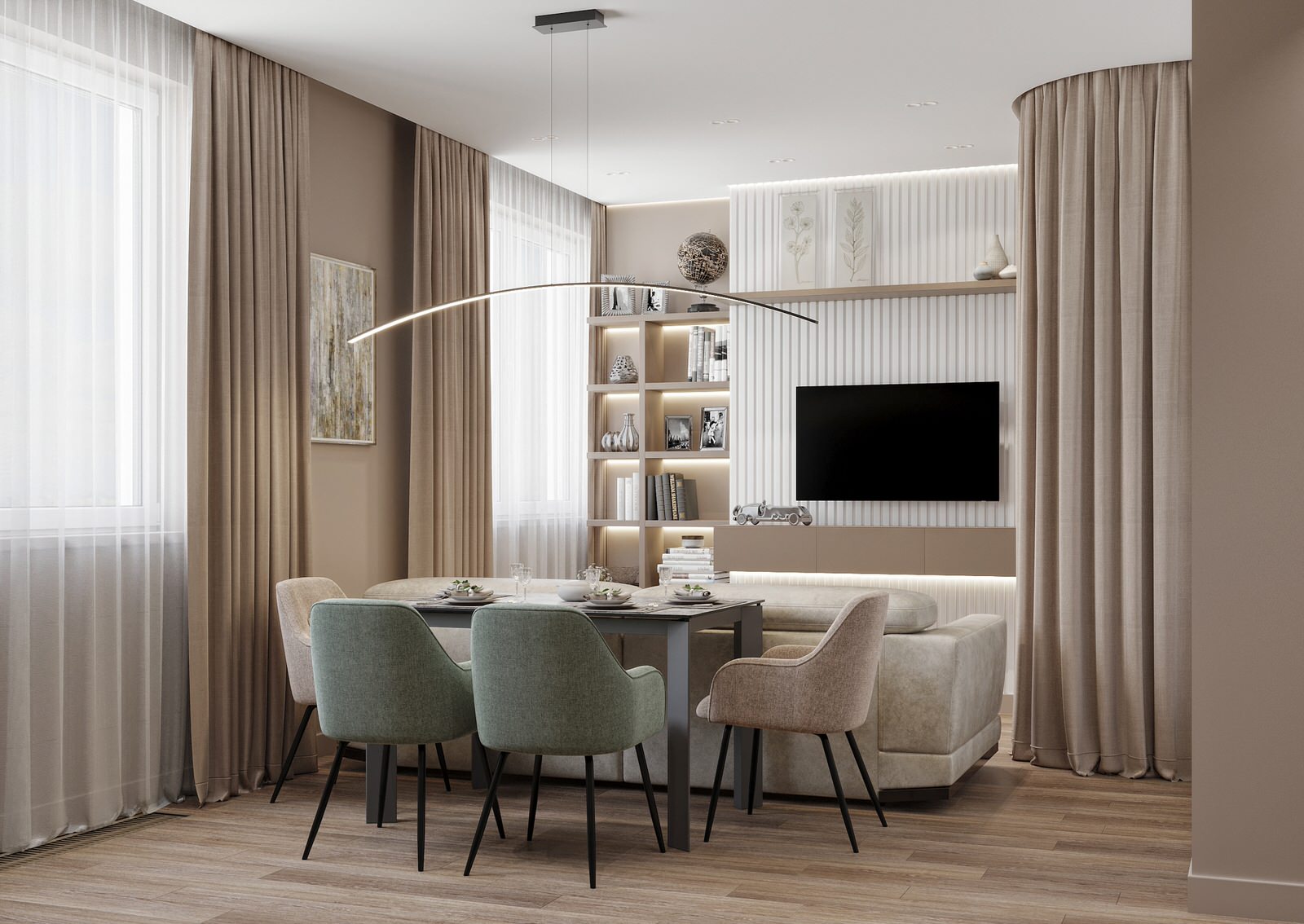 Квартира 70 м2 в Москве