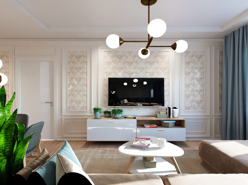 Дизайн квартиры 45 м2 в ЖК Маяковский