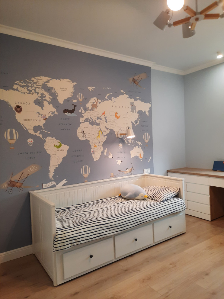 Дизайн-проект квартиры для молодой девушки с сыном в г. Калининграде