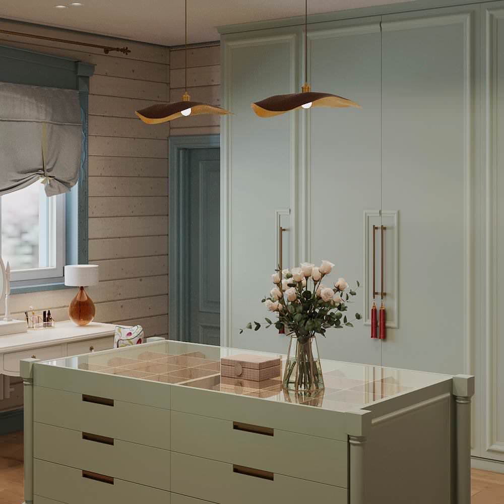 Загородный дом на озере, 230 м2