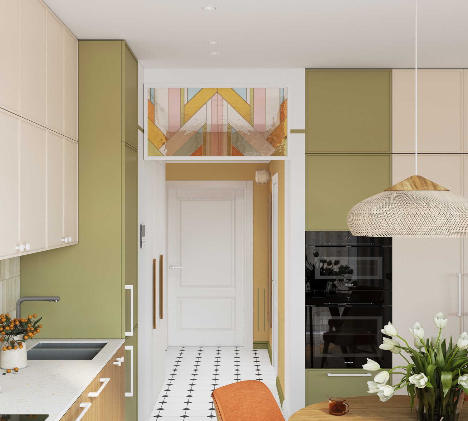 Вид на прихожую