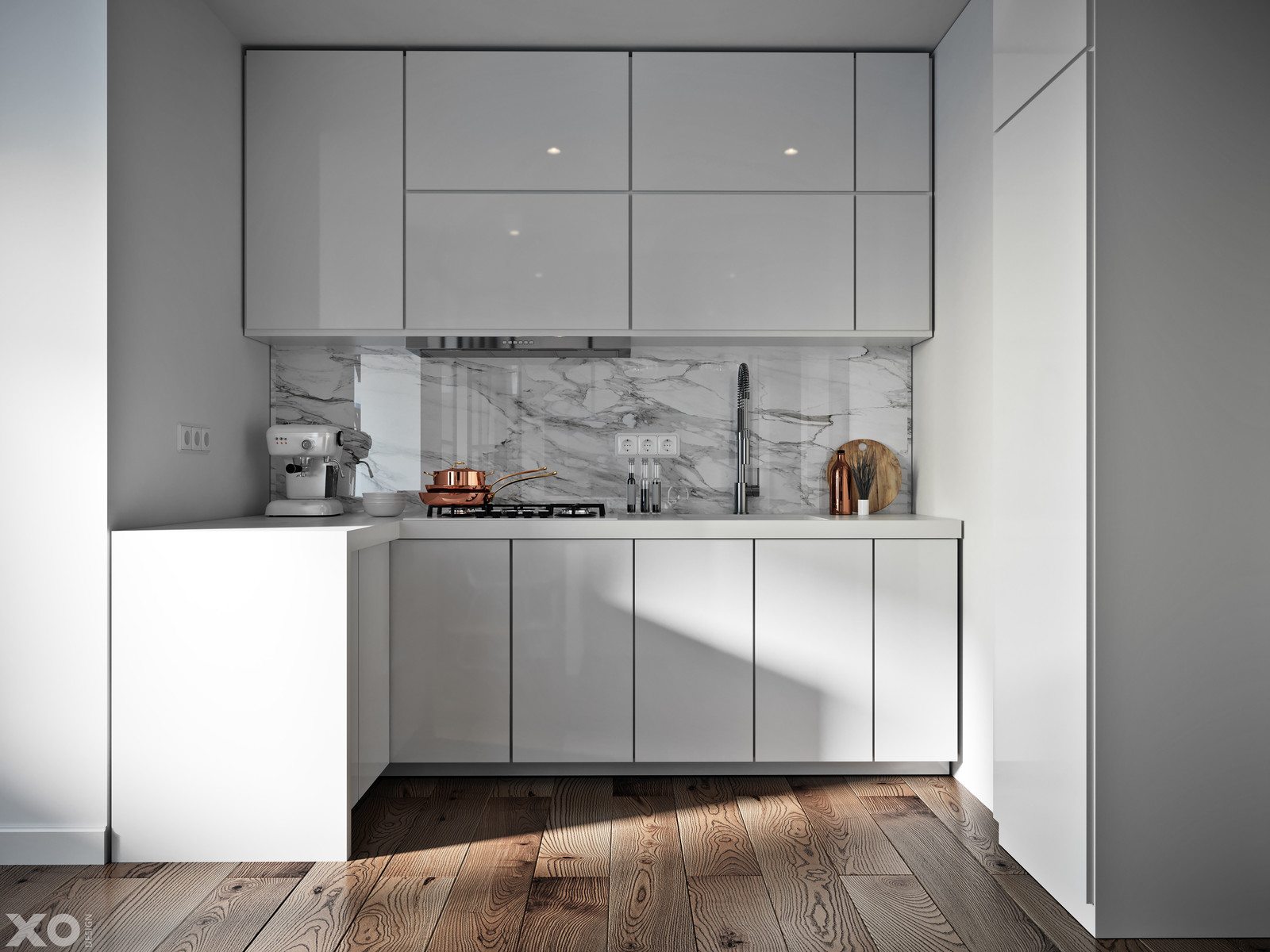 Minimalism in 48 m2