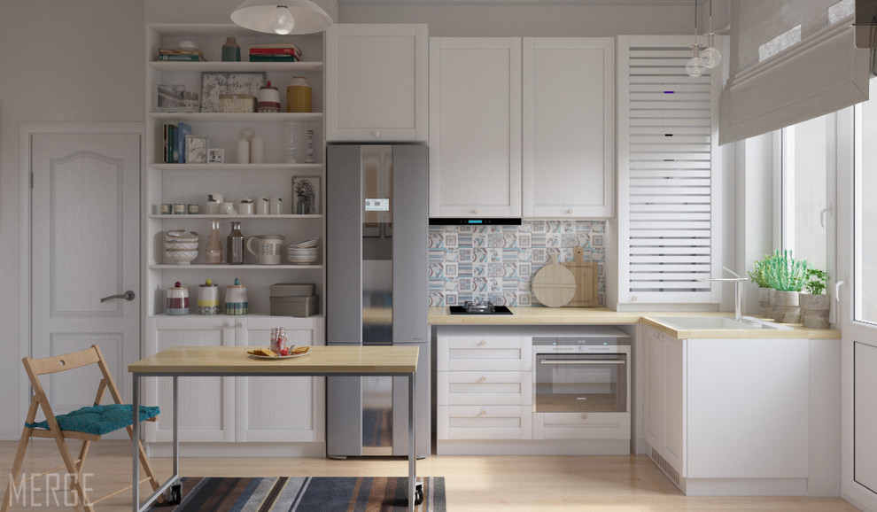 Маленькая квартира в скандинавском стиле 35 м²