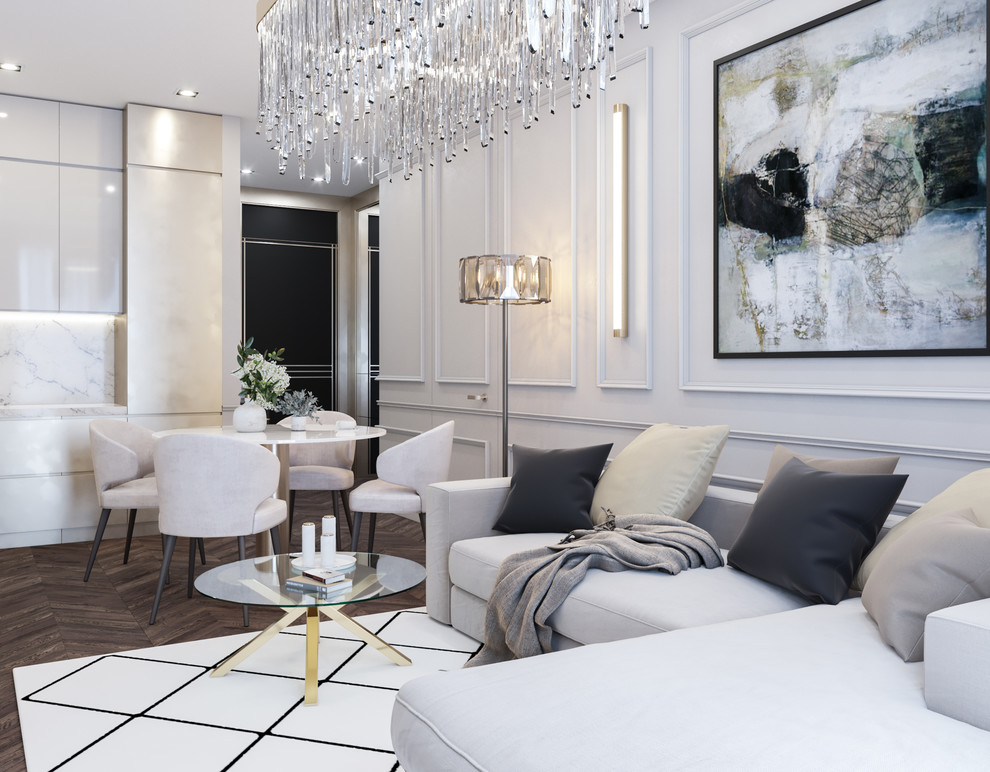 Интерьер квартиры в стиле современной классики