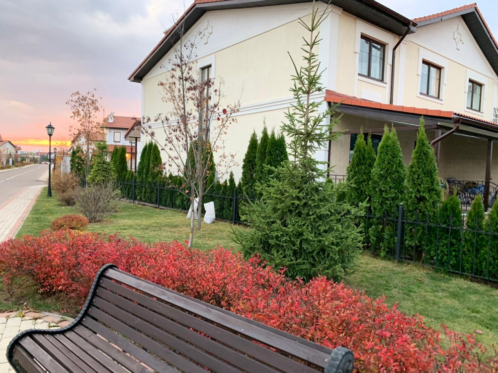 Ландшафтный дизайн в поселке "Жуковка"