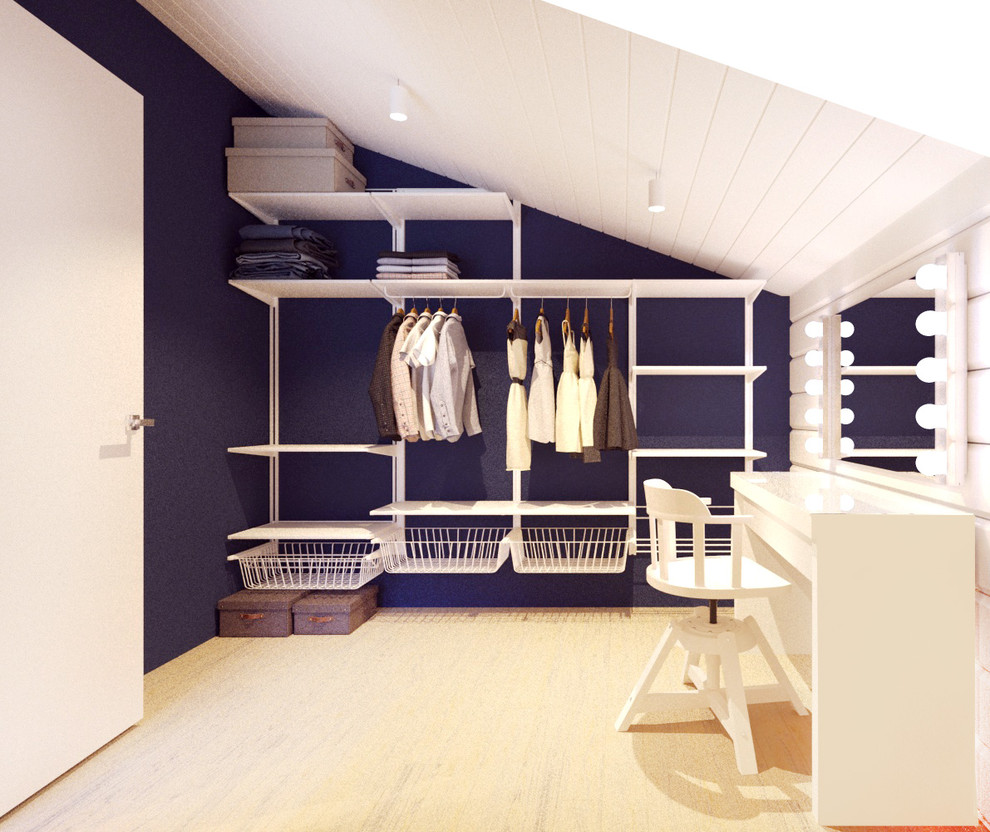 Интерьеры дома из бруса