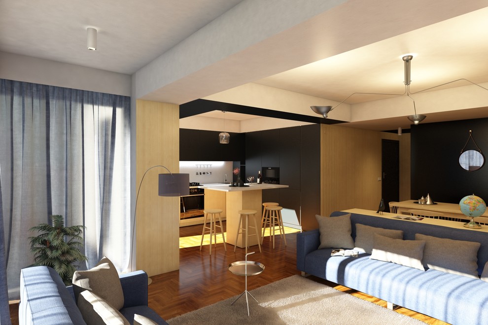 Визуализация квартиры для активной молодой семьи