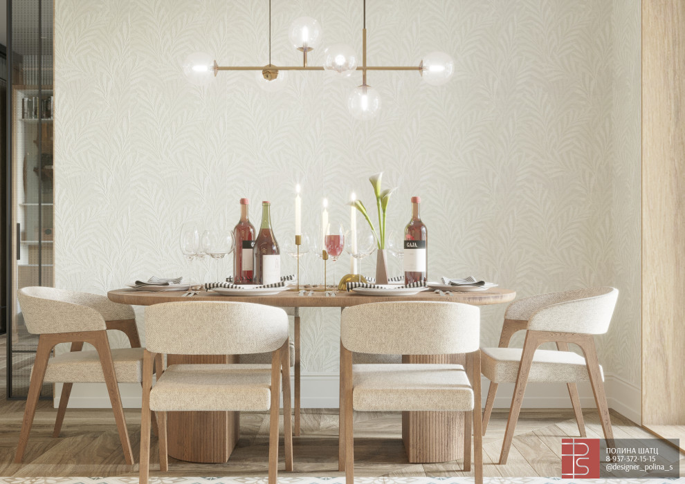 Квартира с 3м потолками для семьи из 4 человек