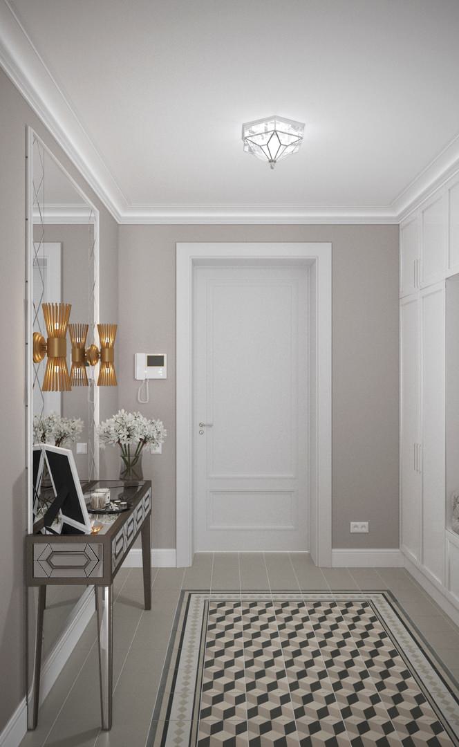 Обложка проекта: ЖК SCANDIS квартира с элементами неоклассики