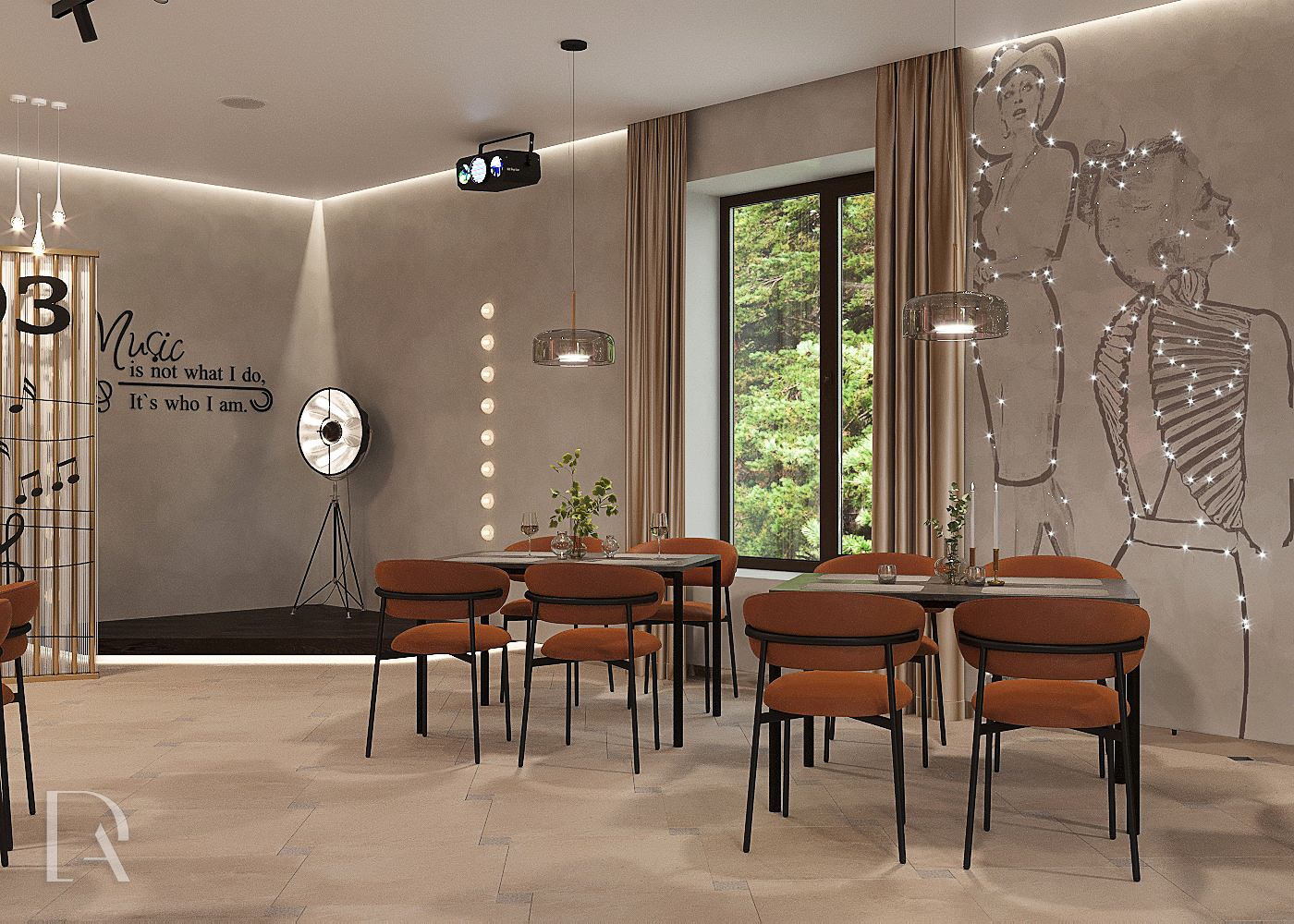 Основной зал 87,8 м2