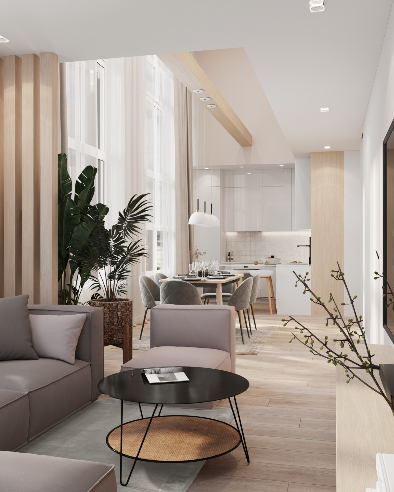 Обложка проекта: Двухуровневая квартира на Шаумяна