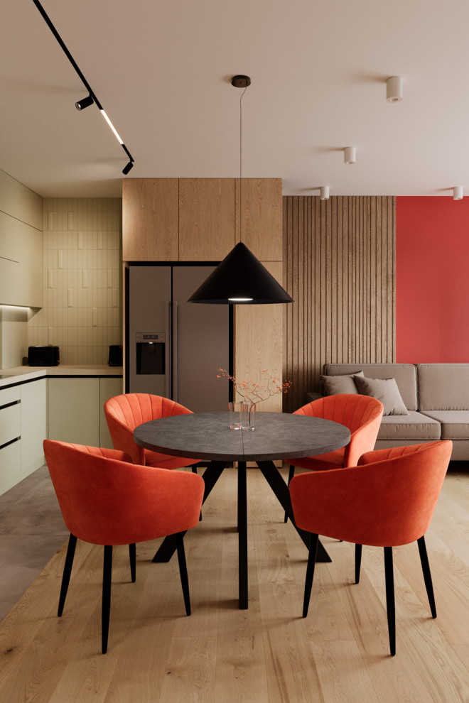 Евро трехкомнатная квартира в современном стиле ЖК Атмосфера