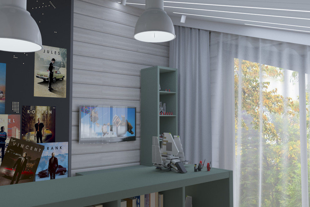 Интерьеры дома из бруса