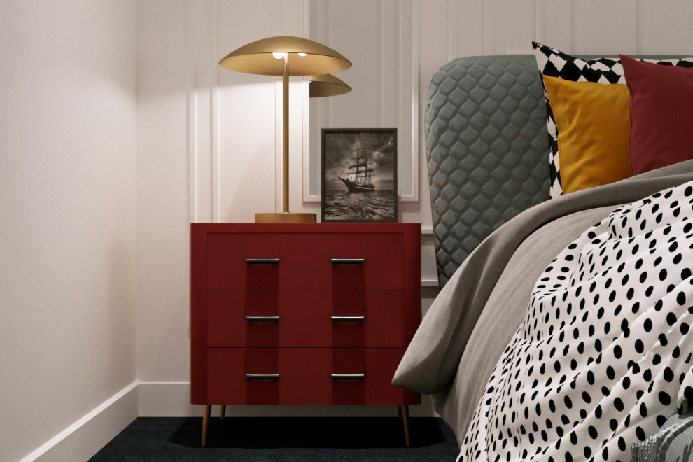 Спальня ЖК Родной город проект "Солнечное конфетти"