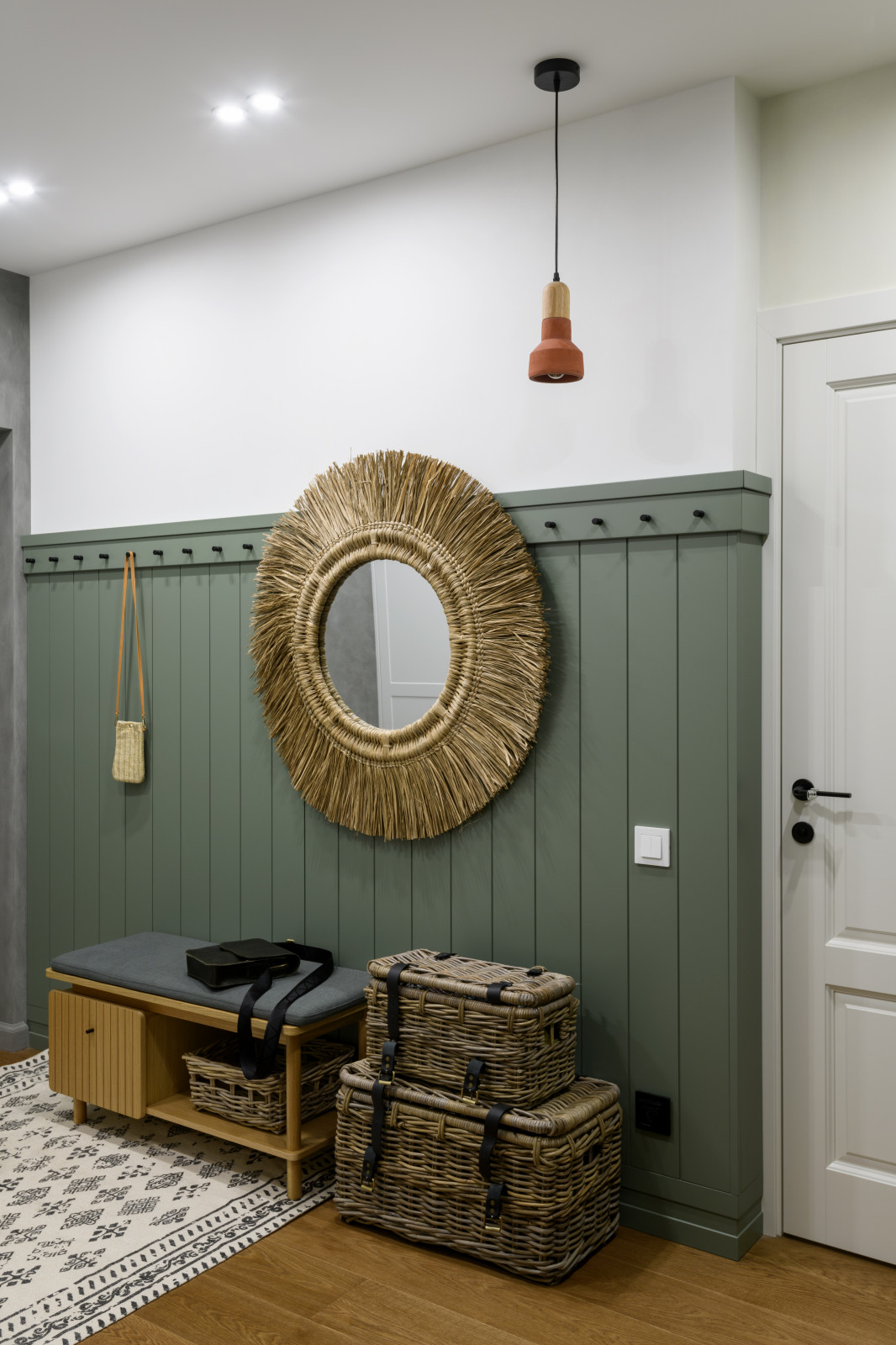 Деревенский сканди в городской квартире