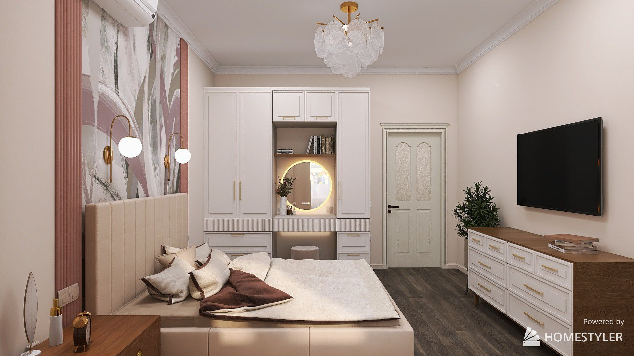 Современная классика для молодой пары с ребенком