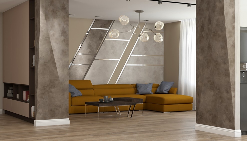 Дизайн - проект 3к кв 107 м2 в ЖК Ривер Парк