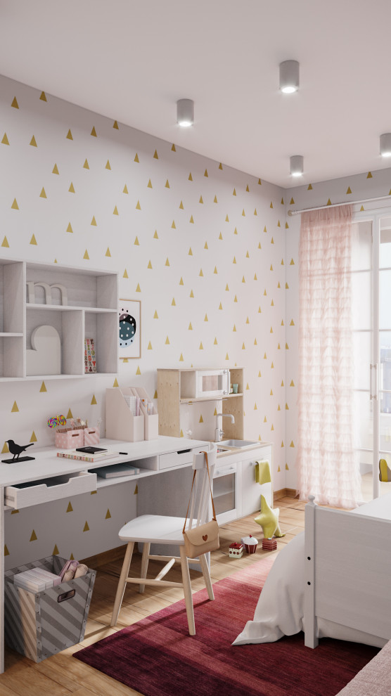 Дизайн-проект квартиры 100кв.м. для семьи из 4х человек в Северном парке