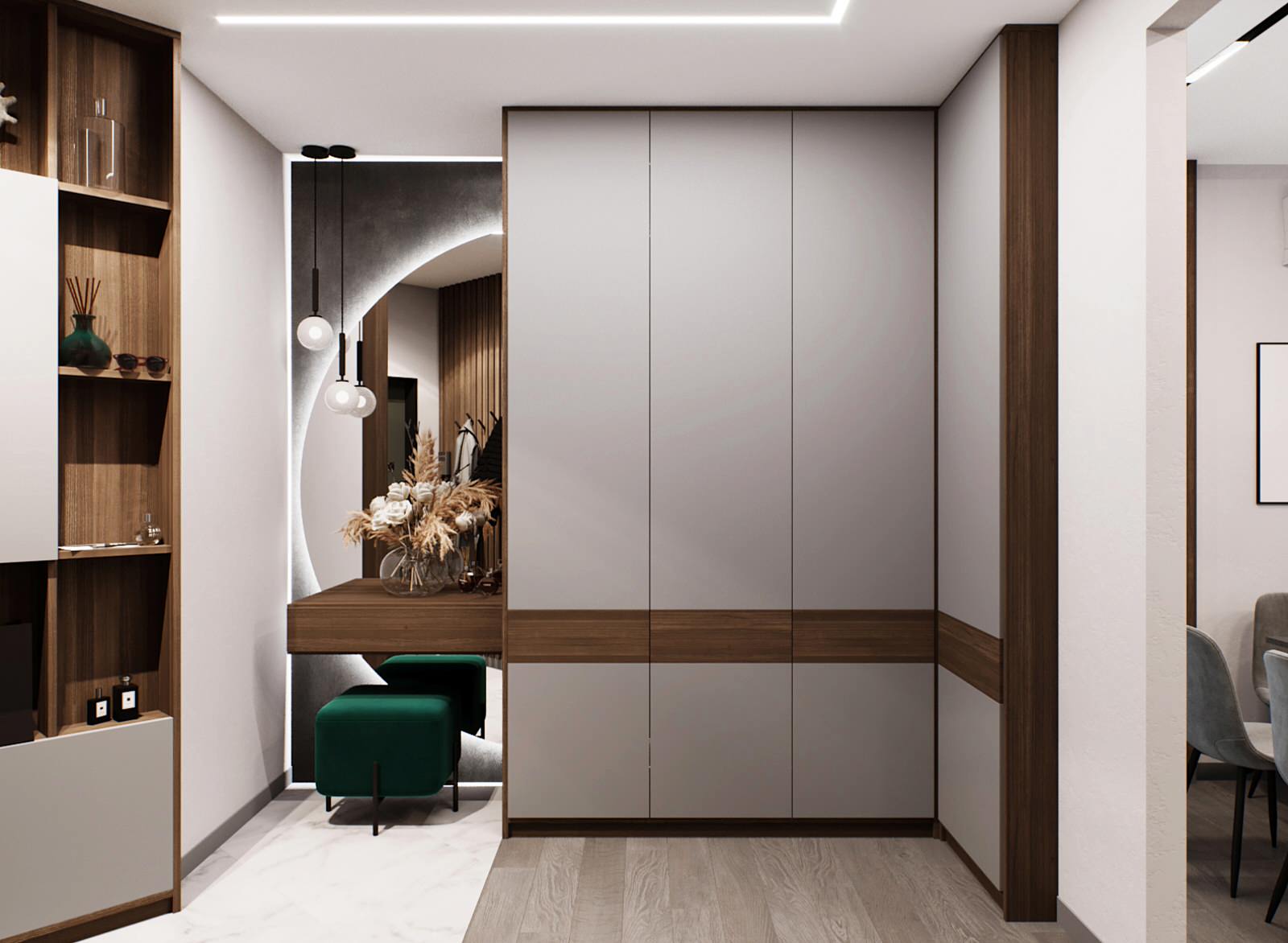 Проект квартиры 63,7кв.м. для молодой семьи