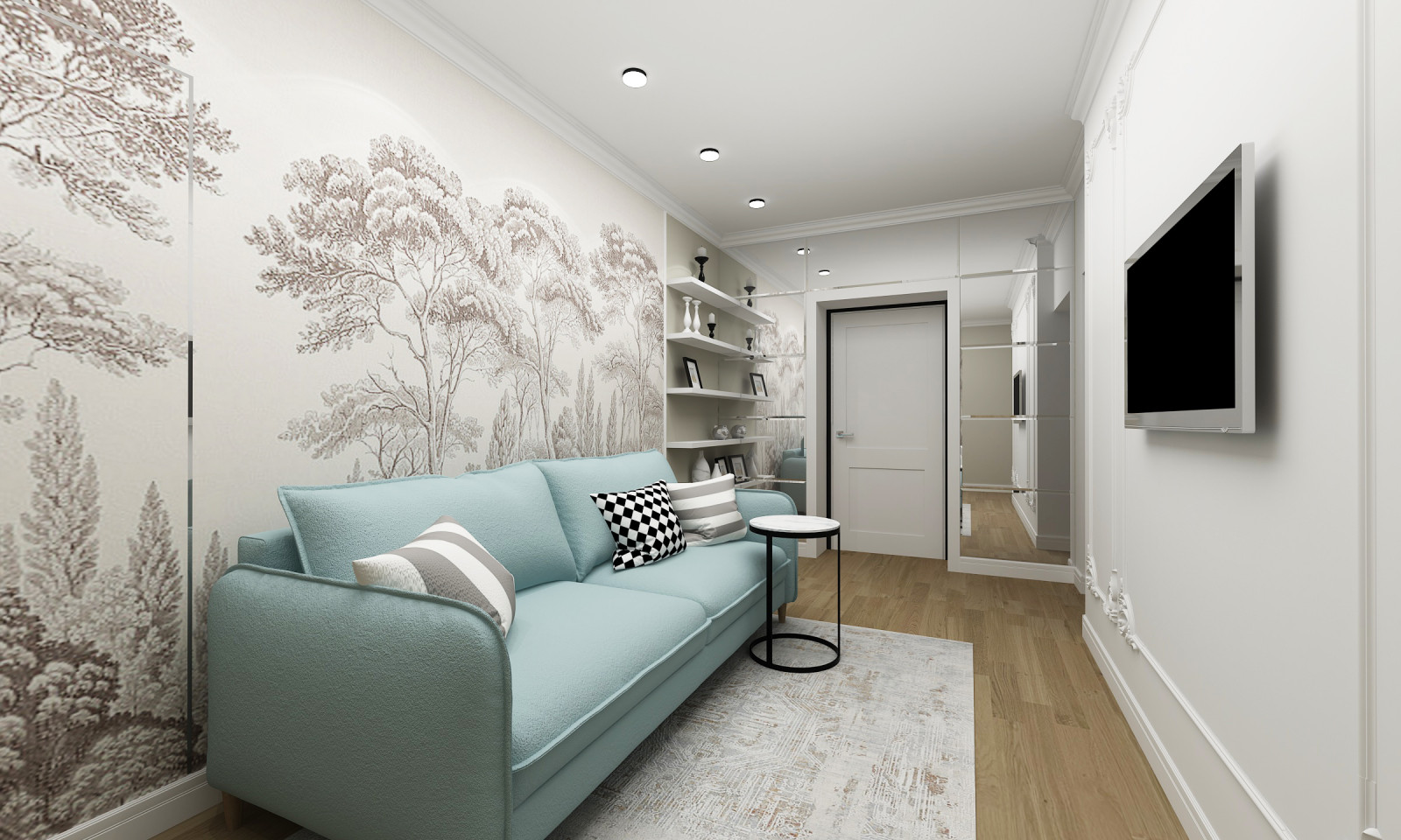 Обложка проекта: Квартира в классическом стиле